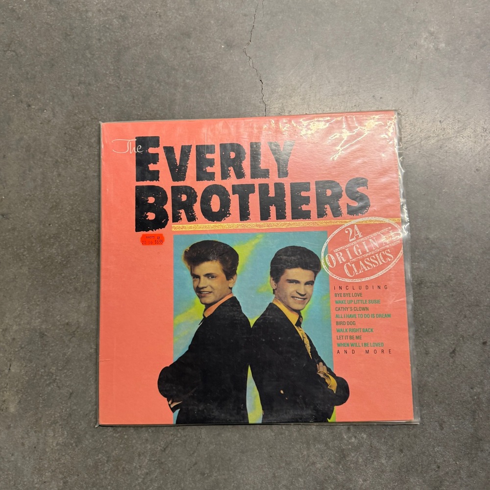 The Everly Brothers 24 Original Classics 2 LP Vinyl Arista AL-8207 Rock Oldies